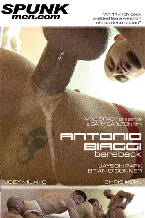 Movie poster for Antonio Biaggi: Bareback (2011)