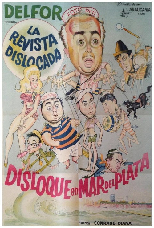 Movie poster for Disloque en Mar del Plata (1964)
