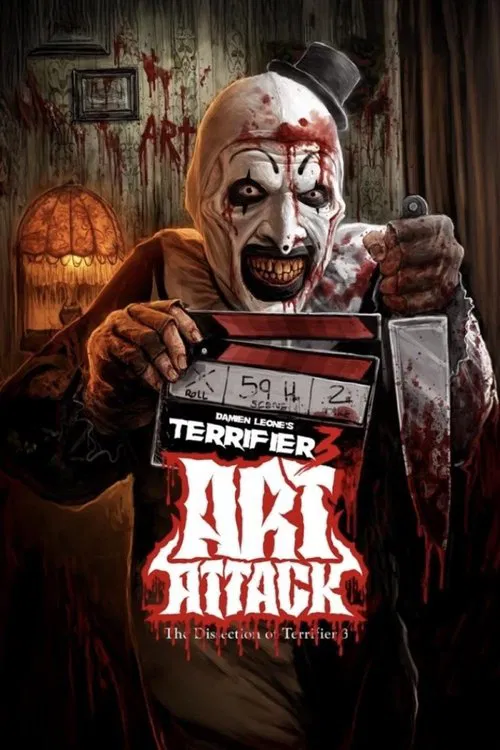 Movie poster for Art Attack! The Dissection of Terrifier 3 (2025)