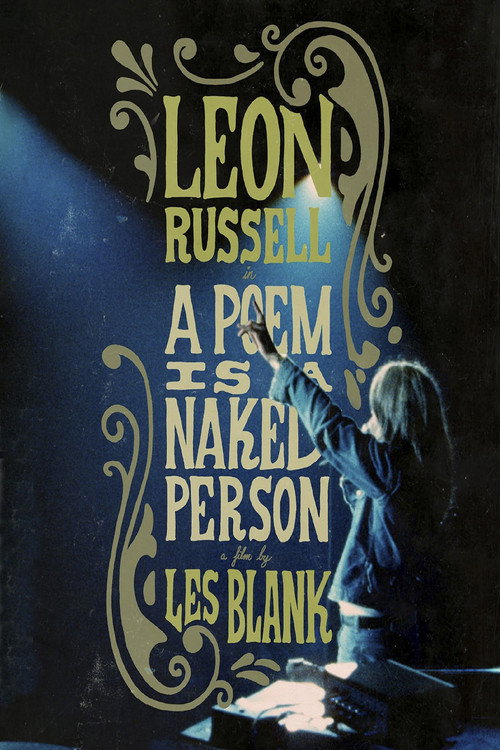 Movie poster for A Poem Is a Naked Person (1974)