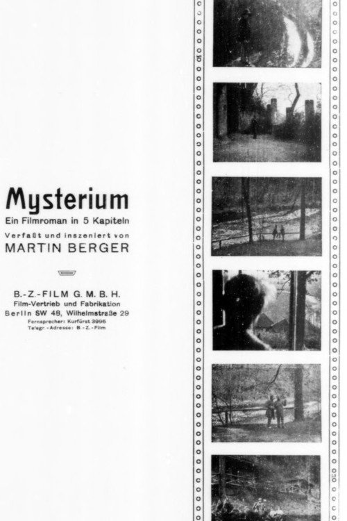Movie poster for Mysterium (1921)