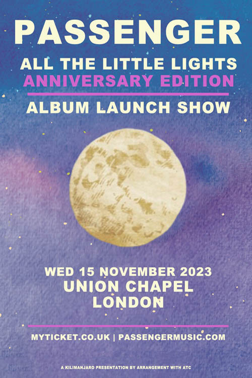 Movie poster for Passenger: Live from Union Chapel London (2023)
