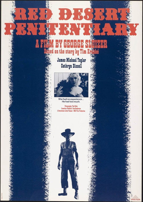 Movie poster for Red Desert Penitentiary (1985)