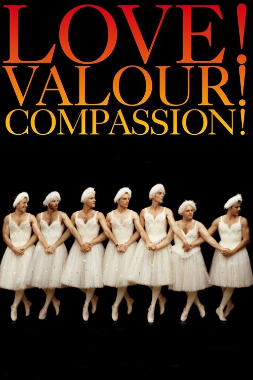 Movie poster for Love! Valour! Compassion! (1997)