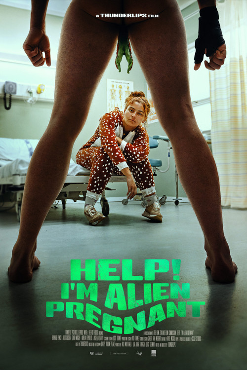 Movie poster for Help, I'm Alien Pregnant (2024)