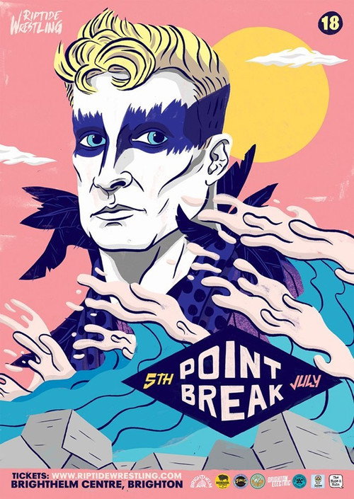 Movie poster for RIPTIDE Point Break 2019 (2019)