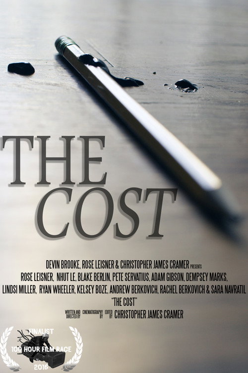 Movie poster for The Cost (2016)