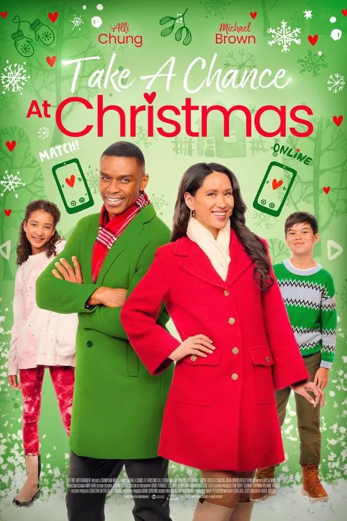 Movie poster for Take a Chance at Christmas (2024)
