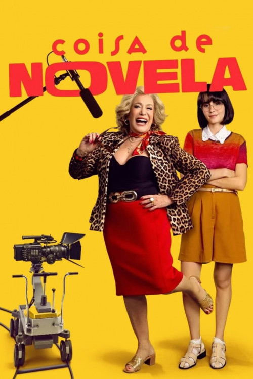 Movie poster for Coisa de Novela (2025)