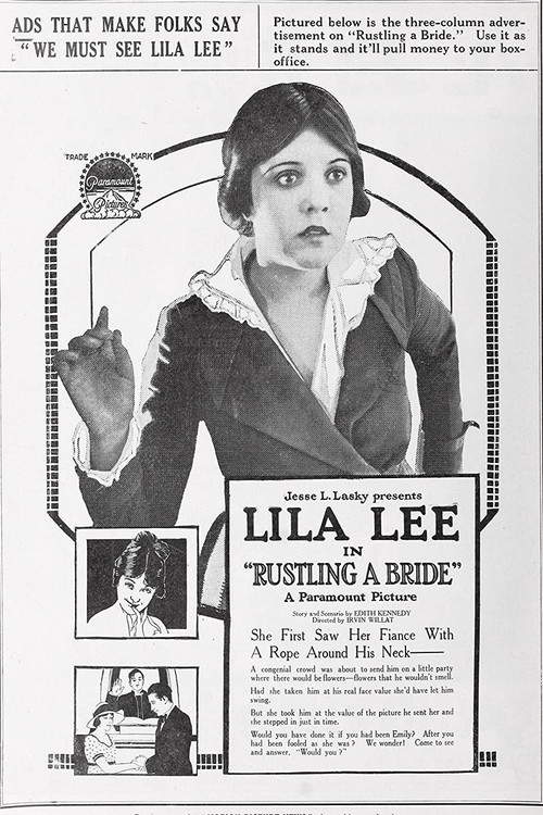 Movie poster for Rustling a Bride (1919)