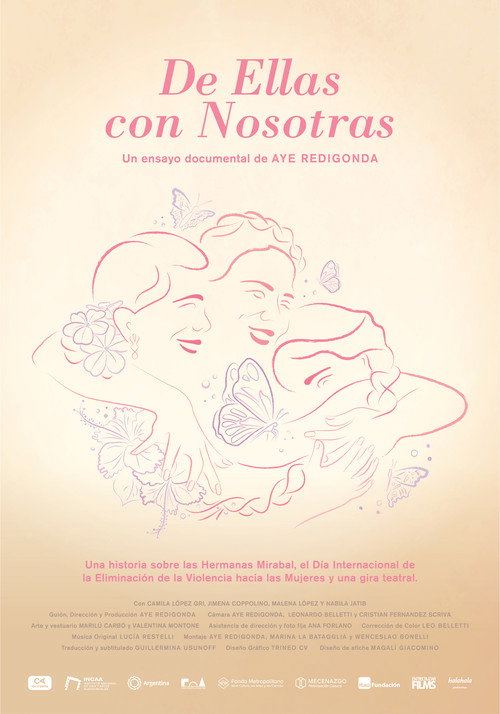 Movie poster for De ellas con nosotras (2023)