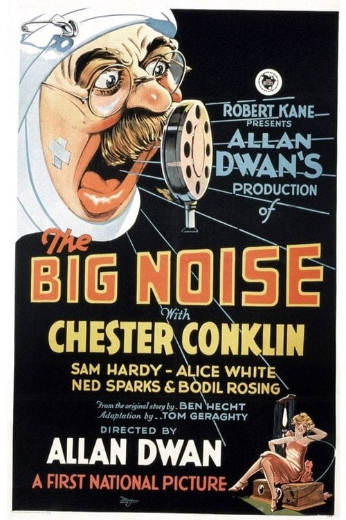 Movie poster for The Big Noise (1928)