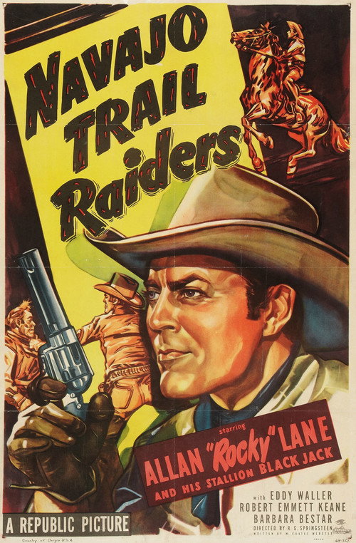 Movie poster for Navajo Trail Raiders (1949)