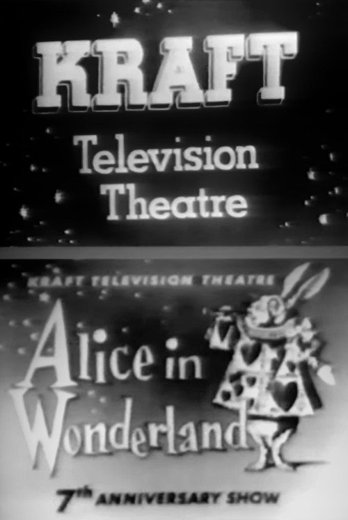 Movie poster for Kraft Television Theatre: Alice in Wonderland (1954)