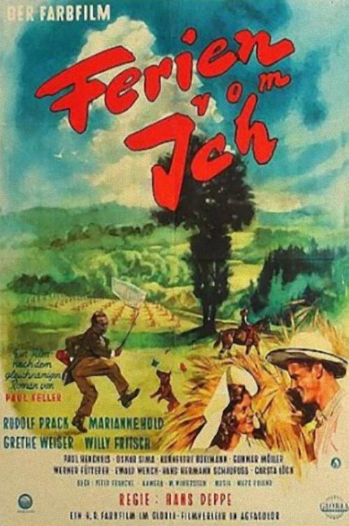 Movie poster for Ferien vom Ich (1952)