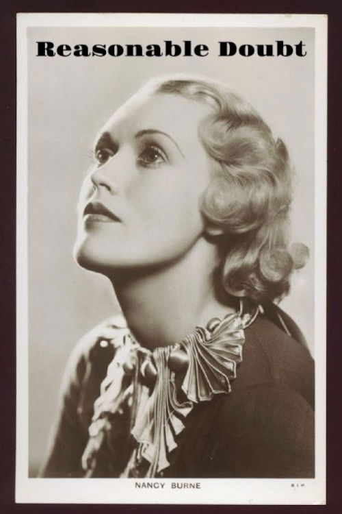 Movie poster for Reasonable Doubt (1936)