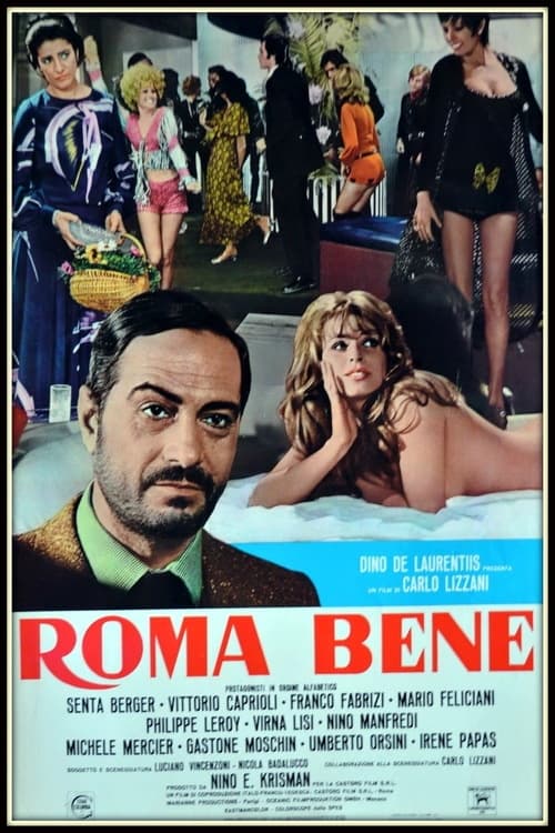Movie poster for Roma bene (1971)