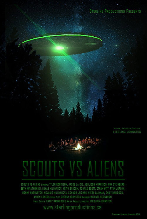 Movie poster for Scouts vs Aliens (2016)