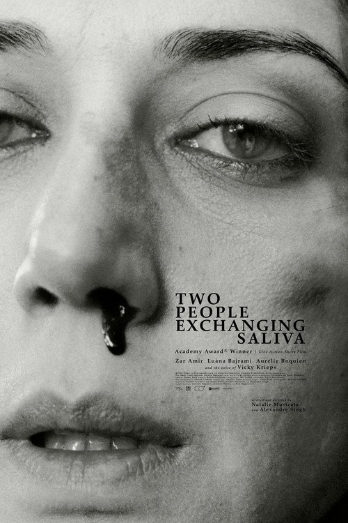 Movie poster for Two People Exchanging Saliva (2025)