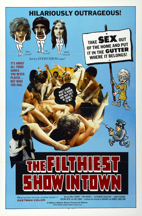 Movie poster for Filthiest Show in Town (1973)