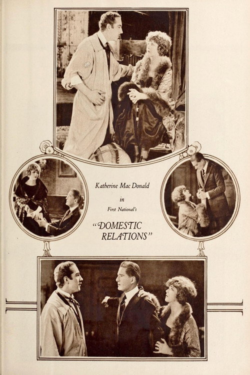 Movie poster for Domestic Relations (1922)