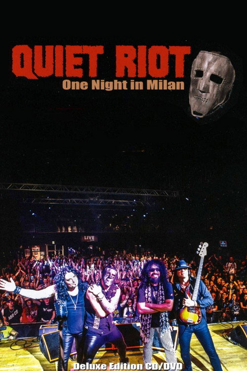 Movie poster for Quiet Riot : One Night in Milan (2019)