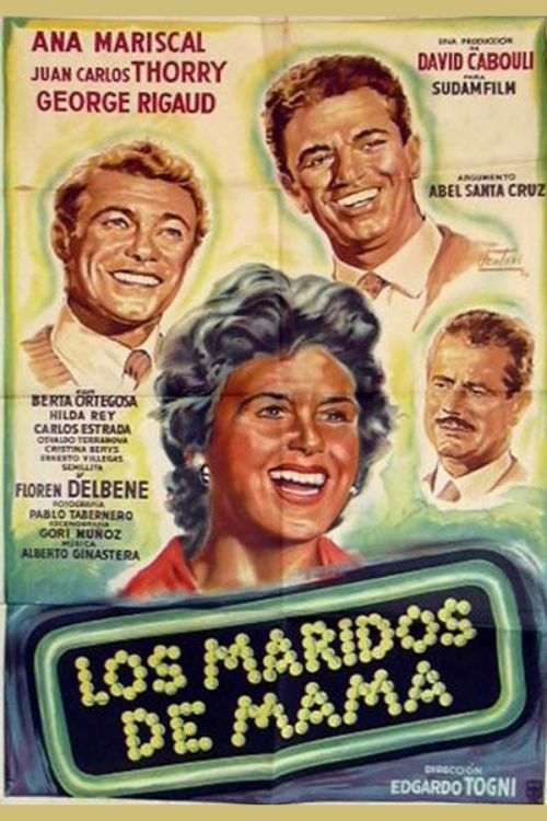 Movie poster for Los maridos de mamá (1956)