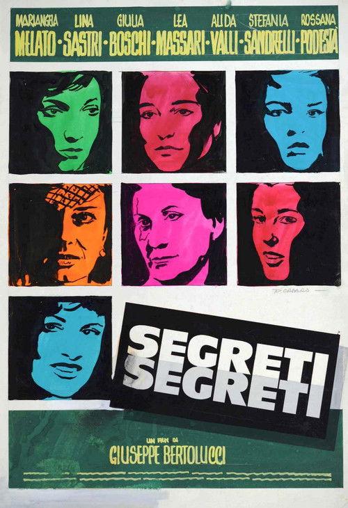 Movie poster for Secrets Secrets (1985)