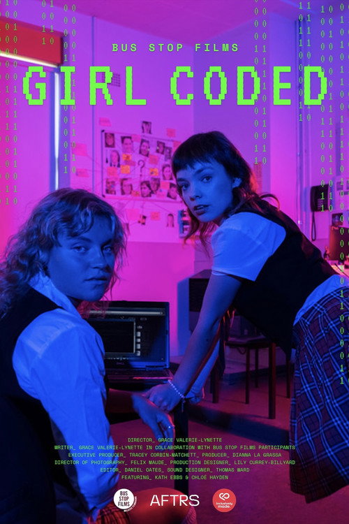 Movie poster for Girl Coded (2024)