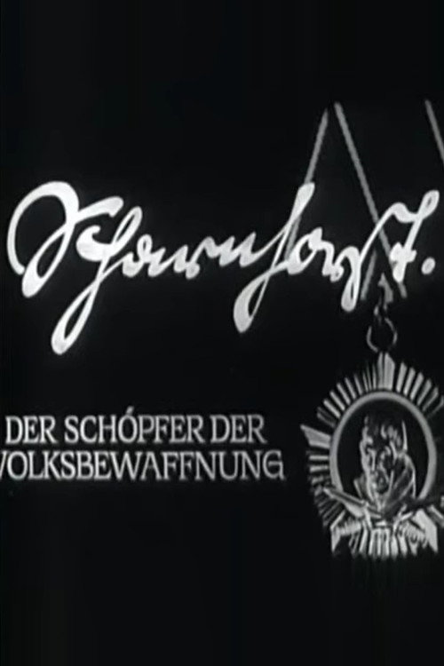 Movie poster for Scharnhorst - Der Schöpfer der Volksbewaffnung (1969)