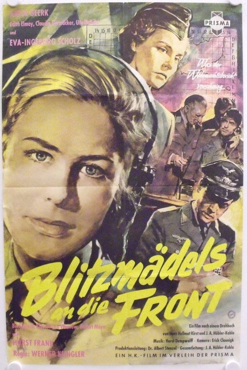 Movie poster for Blitzmädels an die Front (1958)