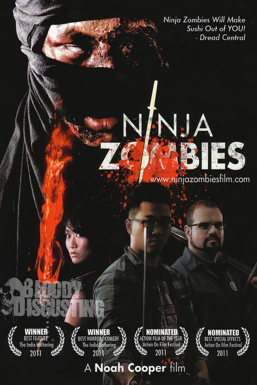 Movie poster for Ninja Zombies (2011)
