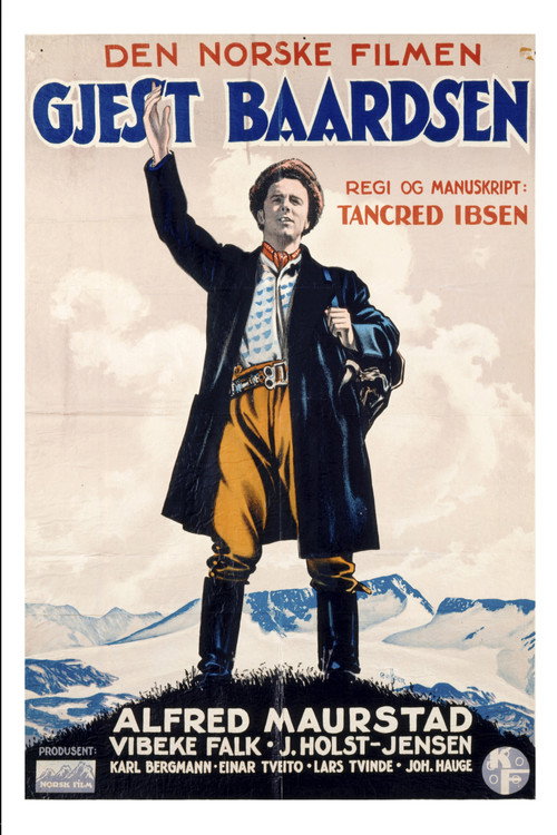 Movie poster for Gjest Baardsen (1939)
