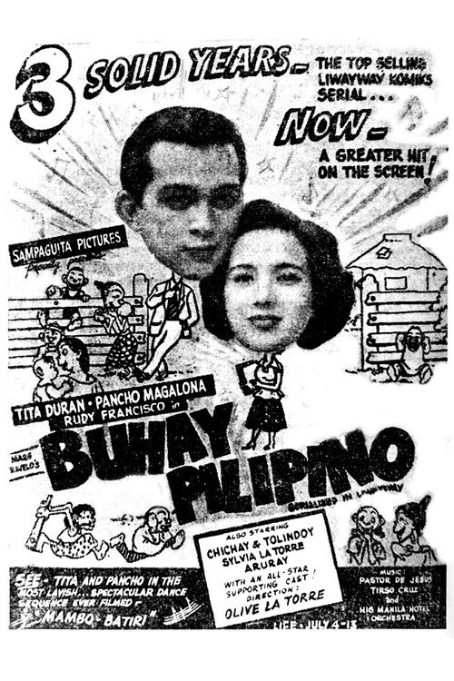 Movie poster for Buhay Pilipino (1952)