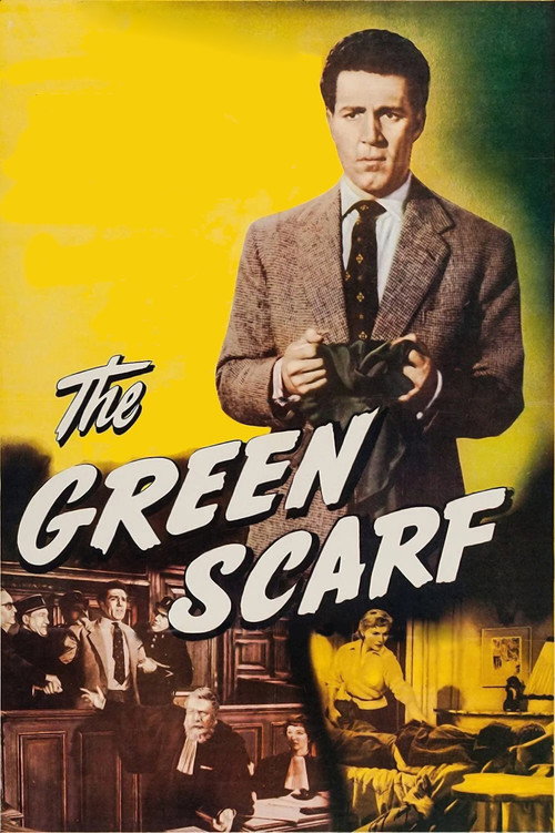 Movie poster for The Green Scarf (1954)