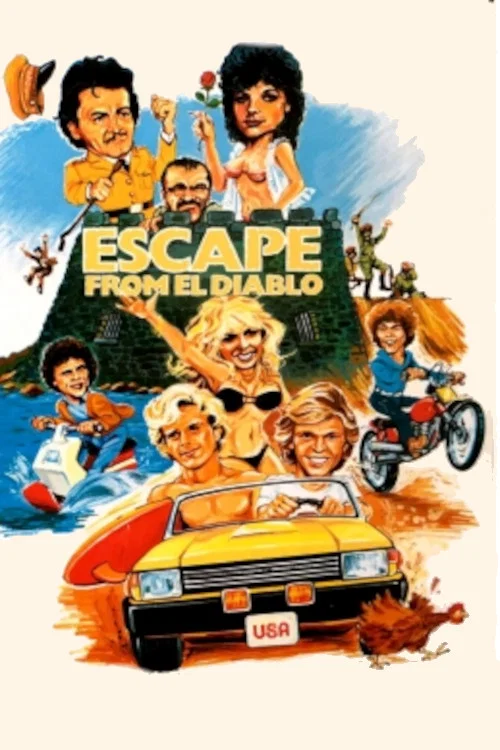 Movie poster for Escape from El Diablo (1983)