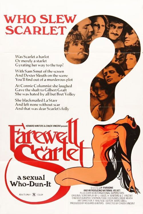 Movie poster for Farewell Scarlet (1975)
