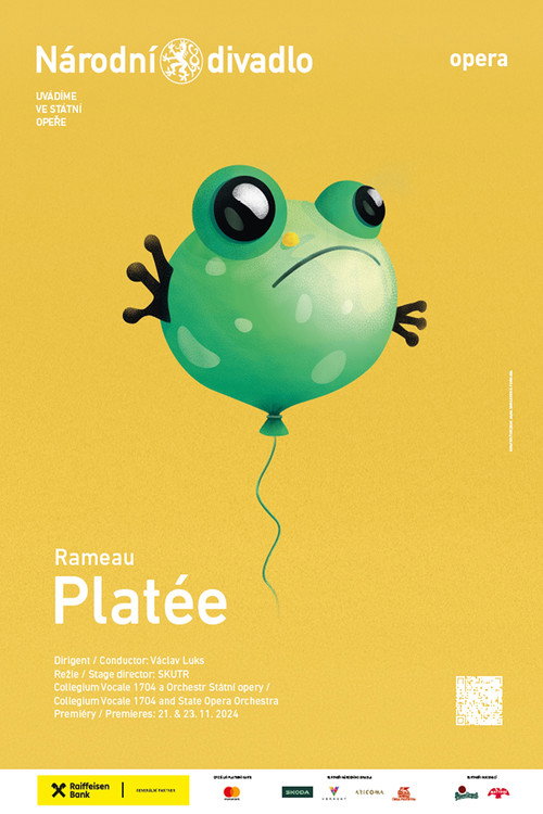 Movie poster for Jean-Philippe Rameau: Platée @ Czech National Theatre, Prague (2025)