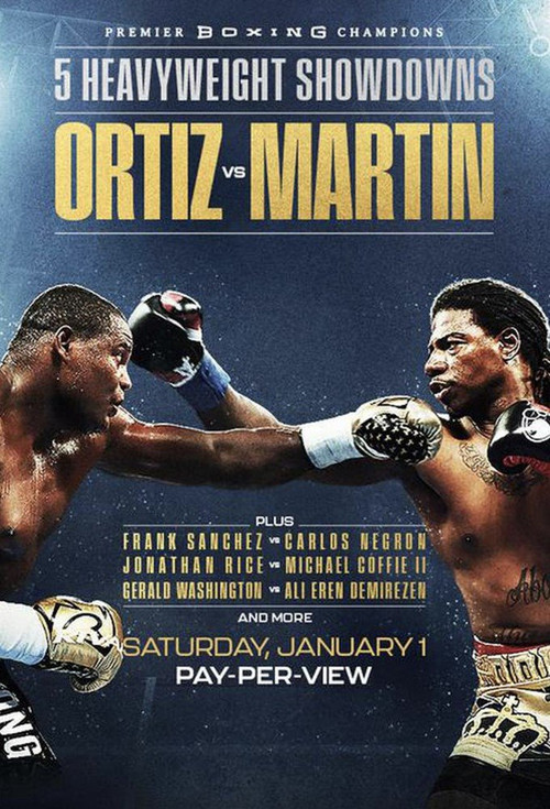 Movie poster for Luis Ortiz vs. Charles Martin (2022)