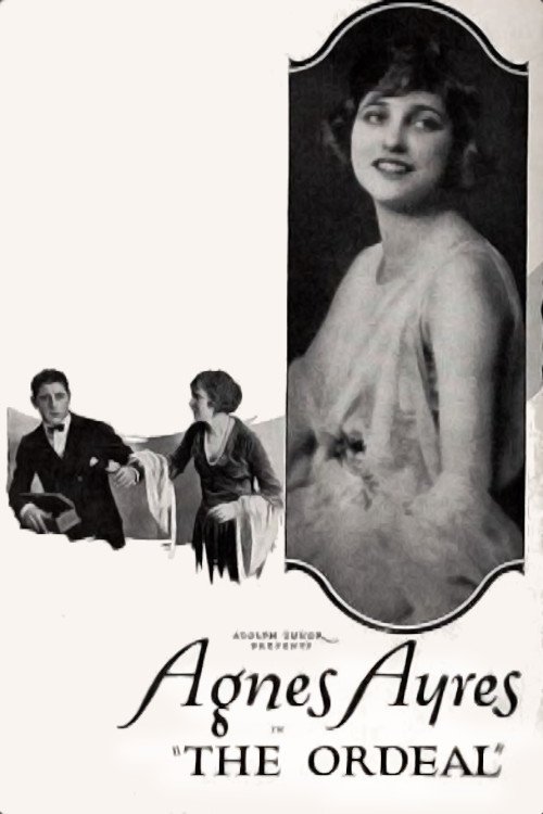 Movie poster for The Ordeal (1922)
