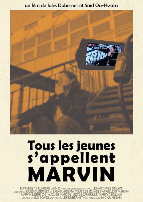 Movie poster for Tous les jeunes s'appellent Marvin (2025)