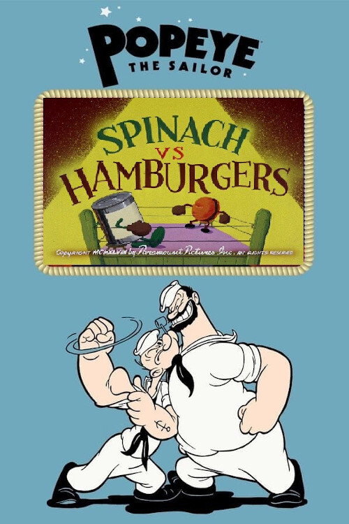 Movie poster for Spinach vs Hamburgers (1948)