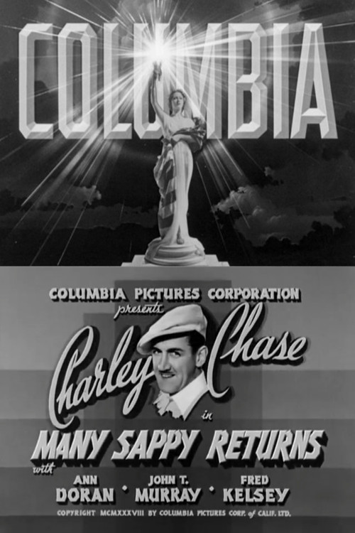 Movie poster for Many Sappy Returns (1938)