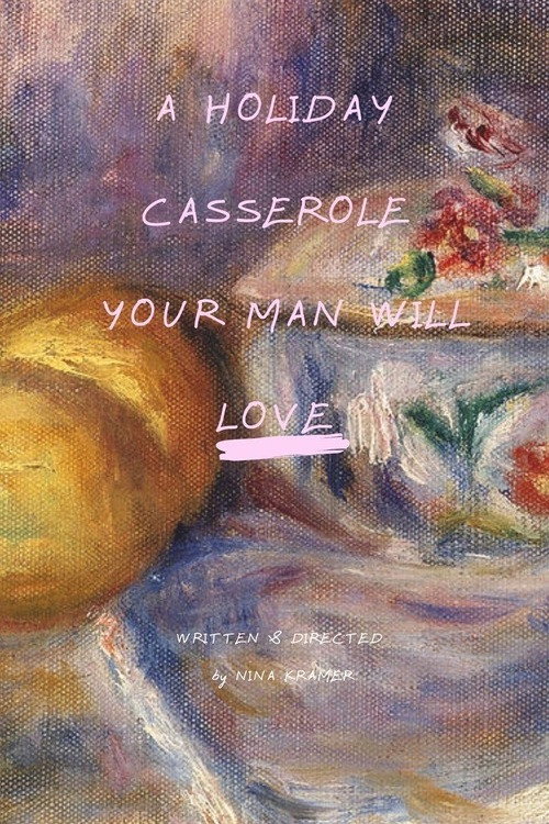Movie poster for A Holiday Casserole Your Man Will Love (2020)