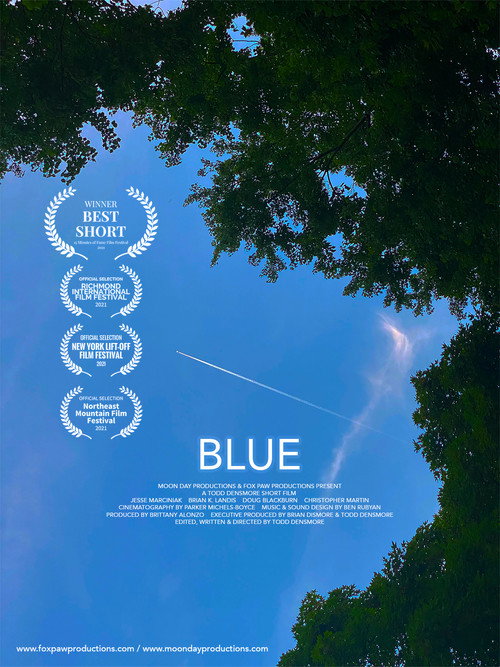 Movie poster for Blue (2020)