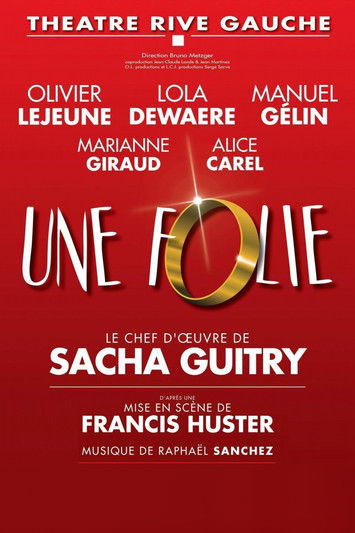 Movie poster for Une folie (2016)