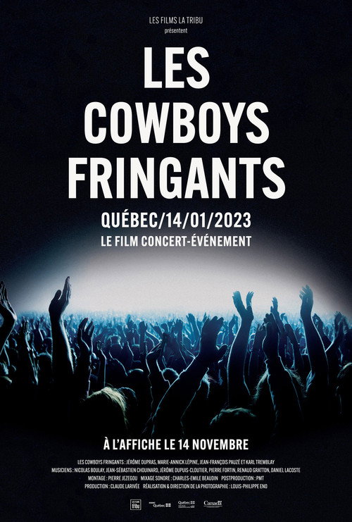 Movie poster for Les Cowboys Fringants - Québec 2023 (2025)