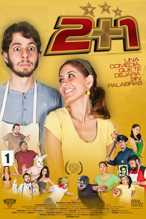 Movie poster for 2+1 (2014)