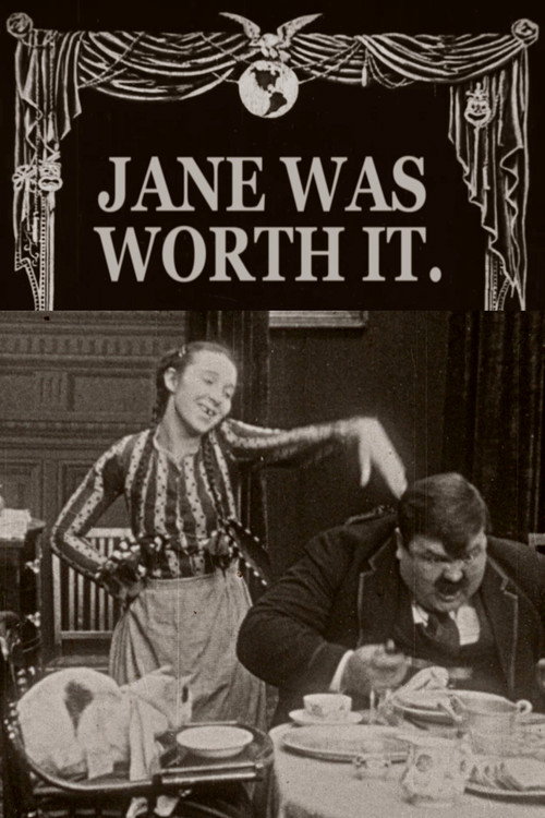 Movie poster for Jane Was Worth It (1915)