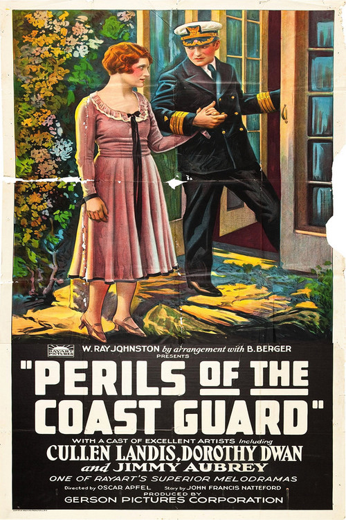 Movie poster for Perils of the Coast Guard (1926)